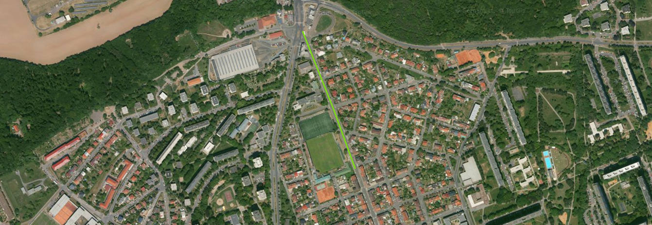 Klapkova - mapa