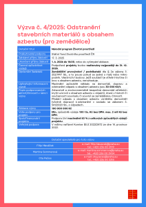 Výzva č. 4_2025_Odstranění stavebních materiálů s obsahem azbestu