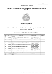 Pozvánka na jednání výboru, které se koná dne 19. 6. 2019​